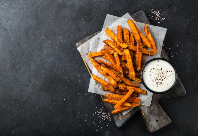 Frites de patate douce