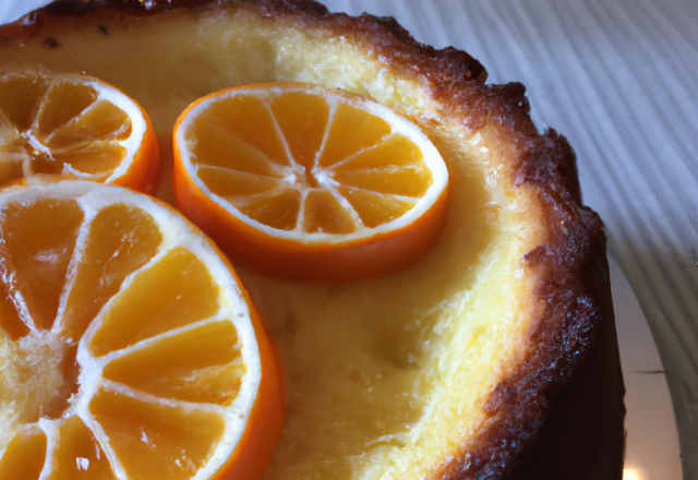 Gâteau moelleux à l'orange de Marie