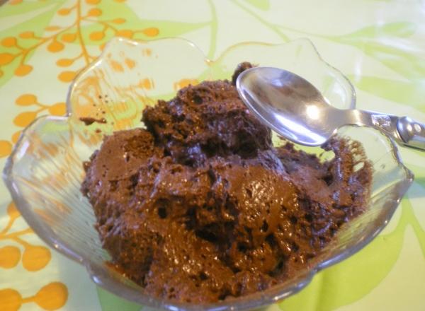 Mousse au chocolat allégée classique