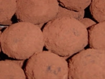 Truffes au chocolat noir rapides