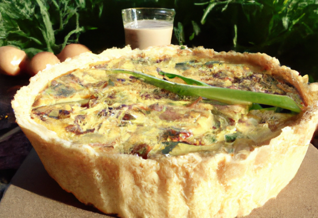 Quiche landaise