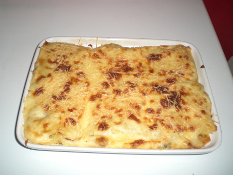 Lasagnes rapides aux fruits de mer