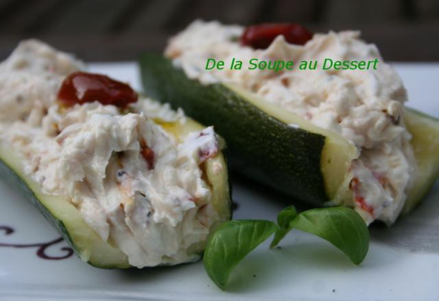 Courgette farçie, façon été