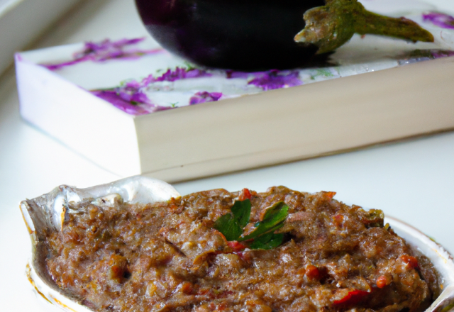 Recette traditionnelle du caviar d'aubergine 