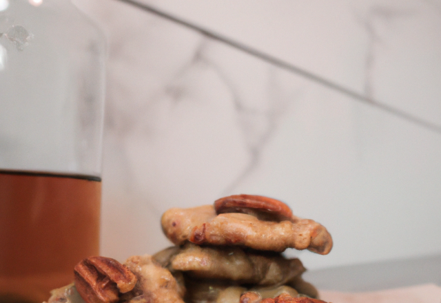 Cookies aux noix de pécan et sirop d'érable