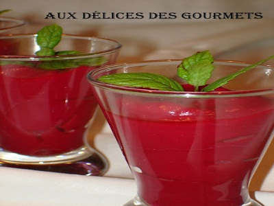 Purée de betteraves maison