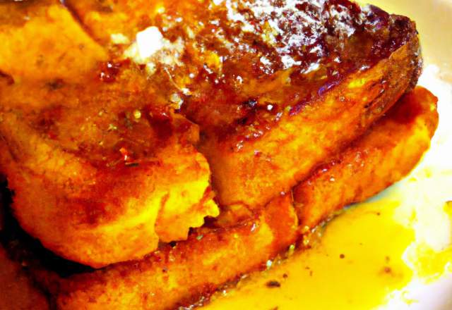 Pain perdu au safran