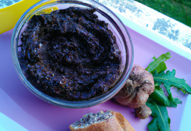 Tapenade noire traditionnelle