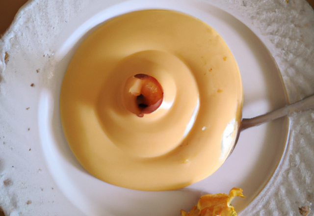 Crème anglaise au gingembre