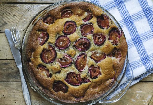 Gâteau aux prunes maison