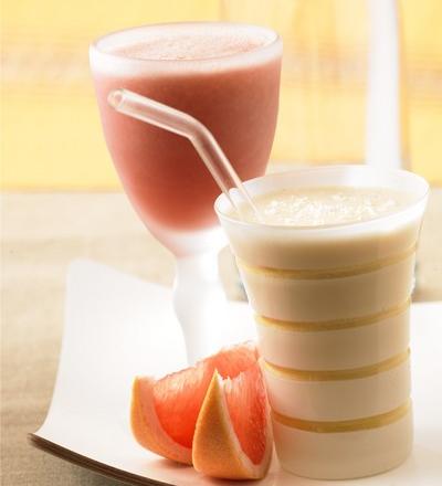 Smoothies au pamplemousse de Floride