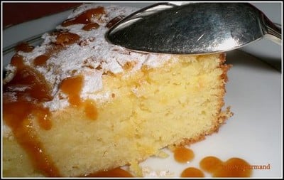 Gâteau à la pomme de terre et caramel au beurre salé : Le Patatou