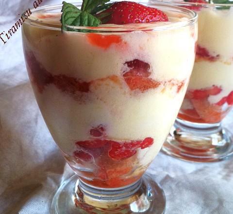 Tiramisu fruité aux fraises 