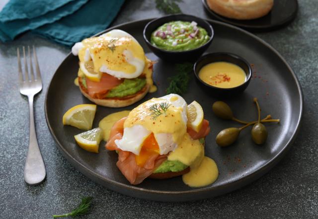 Oeufs Bénédicte au saumon fumé