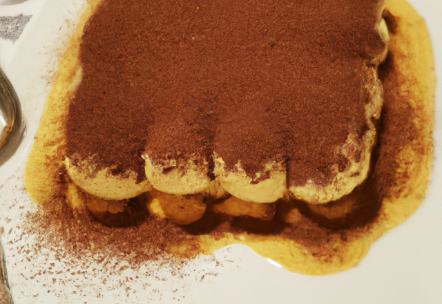 Tiramisu au goût de l'italie