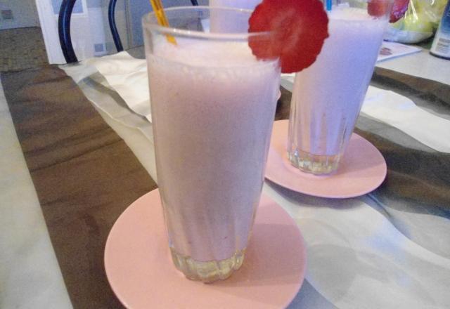 Smoothie fraises/ banane