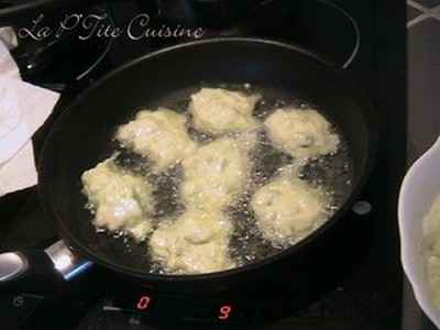 Beignets de courgettes délicieux