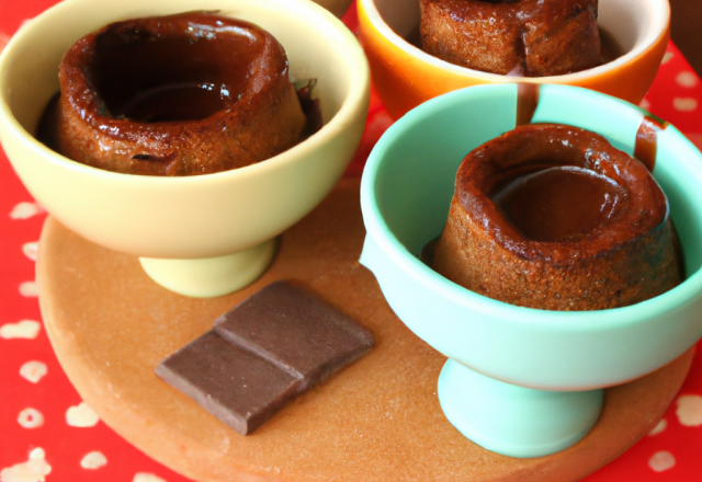 Ramequins fondants au chocolat pour plaire à toute la famille