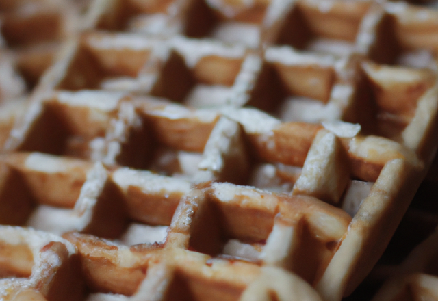 Gaufre sucrée