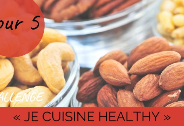 Challenge "je cuisine healthy" Jour 5 : l'amande, l'allié d'une gourmandise healthy