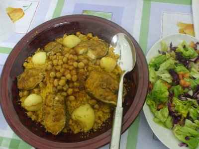 Couscous au mérou triple saveur