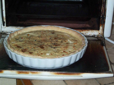 Quiche aux moules