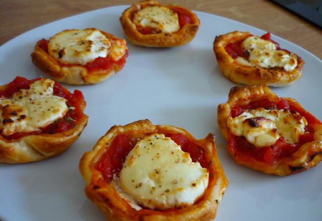 Tartelettes tomates et chèvre