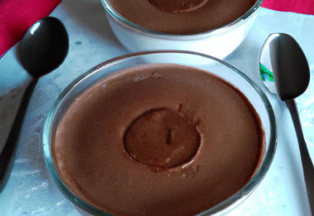 Mousse au chocolat légère sans sucre