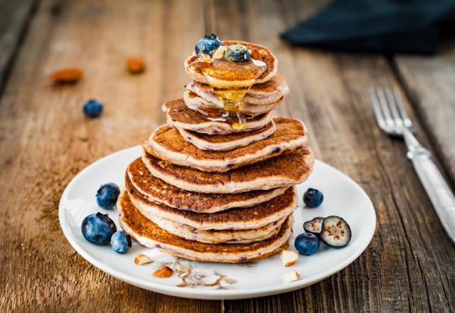 Pancakes à la farine complète