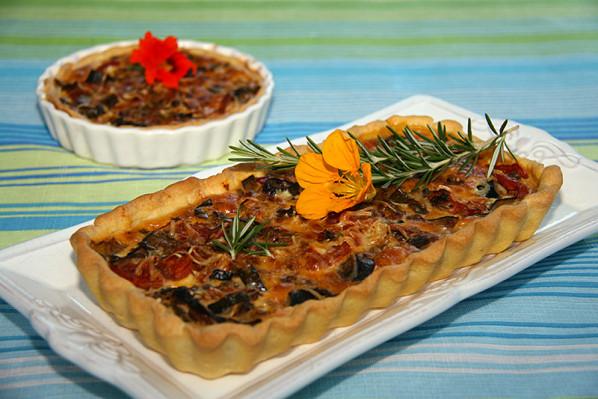 Tarte aux légumes du soleil facile