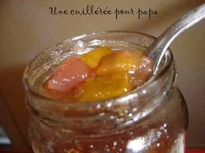 Confiture de courge et pommes aux épices