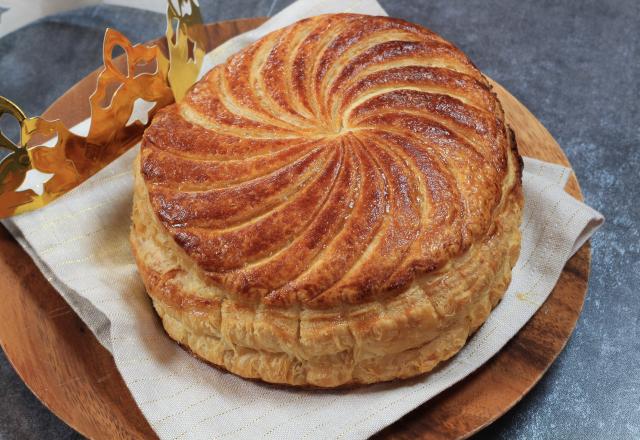 Galette des rois maison à la crème d’amandes