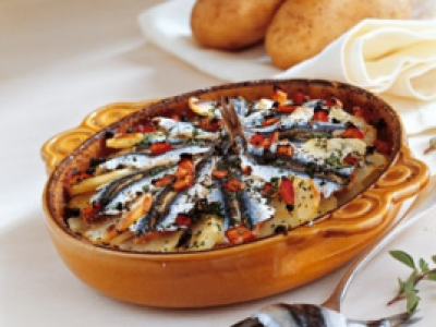 Gratin de sardines