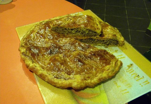 Tourte à la viande et aux champignons