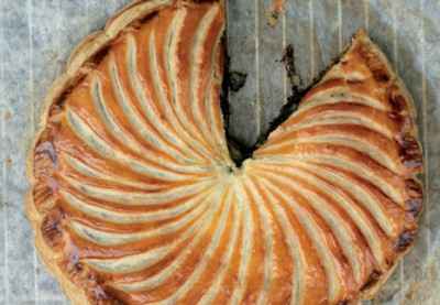 Galette aux pommes et au pavot