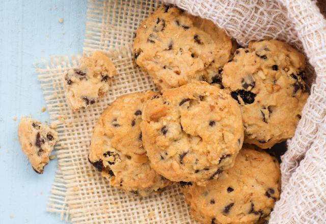 Cookies sans œufs aux pépites de chocolat