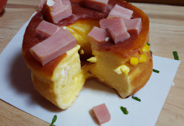 Mini-cake au jambon