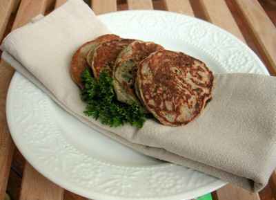 Blinis de courgettes au sarrasin