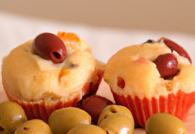 Muffins surimi et olives