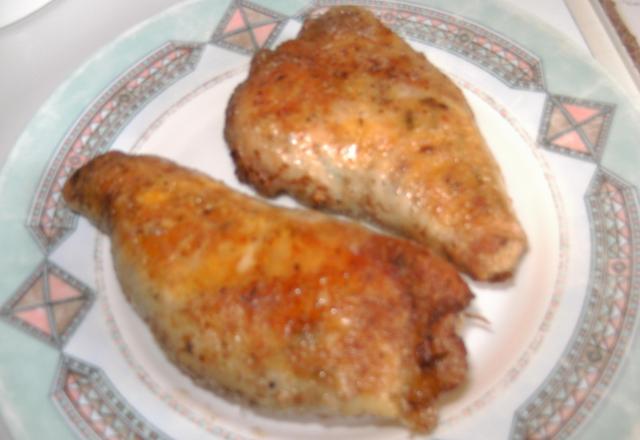 Cuisses de poulet farcies aux champignons