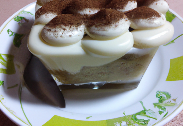 Tiramisu poire