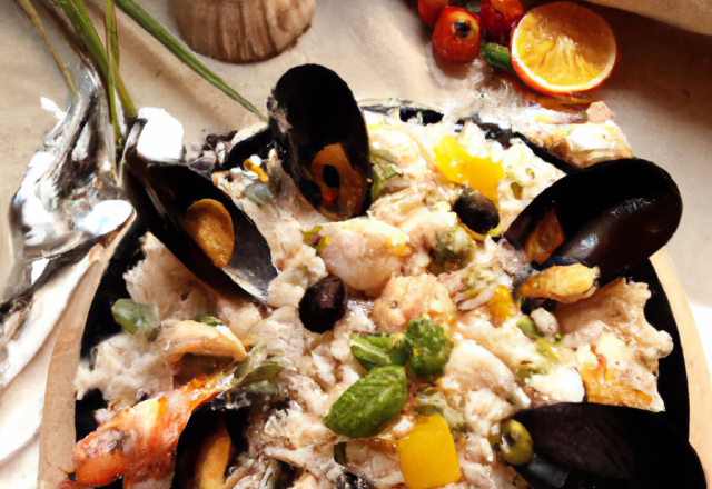 Risotto aux fruits de mer facile