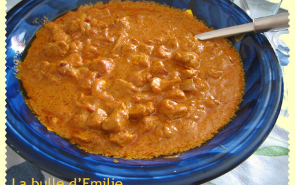 Curry de poulet à l'indienne