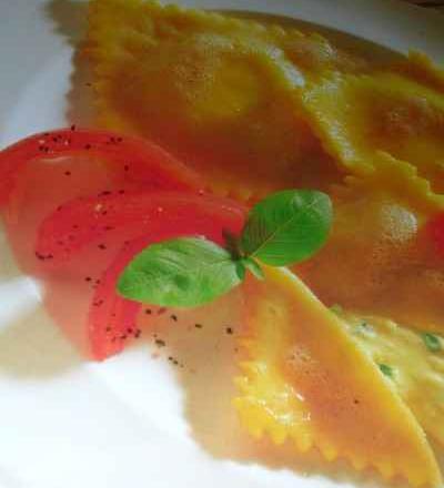 Raviolis cremeux