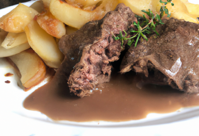 Filet de bœuf aux pommes darfin