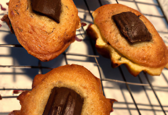 Financiers au nutella économiques