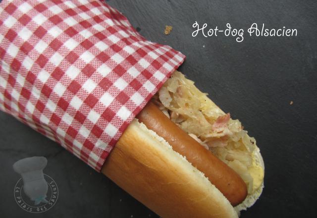 Hot-dog alsacien