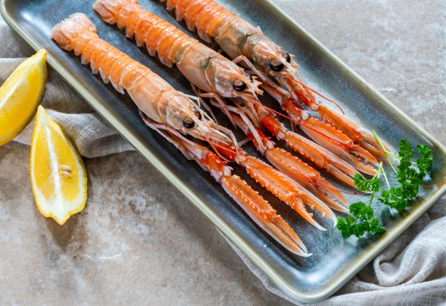 Langoustines grillées au barbecue