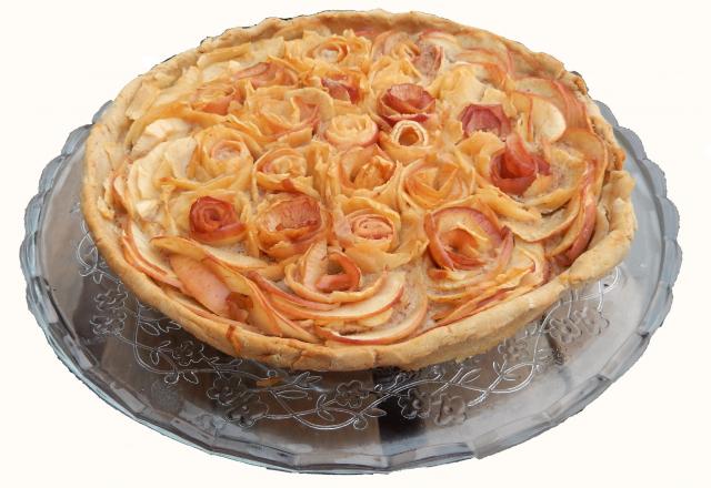 Tarte aux pommes allégée