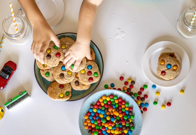 Cookies aux M&M's maison